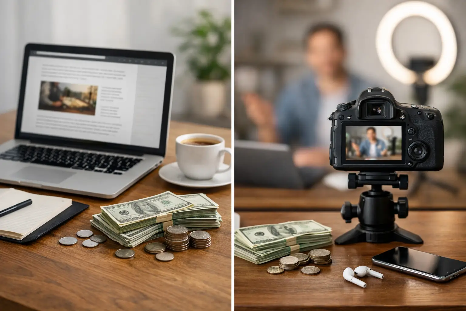 Blogging vs YouTube Income: Which Pays More?